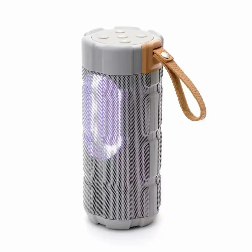 LED Bluetooth Speaker Sky Sparkle. Compact and lightweight design. 6 hours of non-stop music. Elegant design, variety of flashing LED lights in different colors follow the melody. Hi-Fi speaker, clear, bright sound.