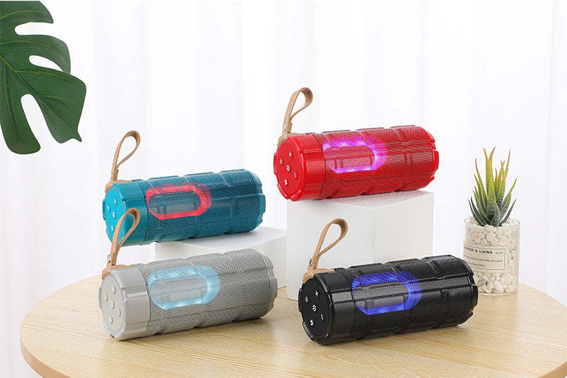 LED Bluetooth Speaker Sky Sparkle. Compact and lightweight design. 6 hours of non-stop music. Elegant design, variety of flashing LED lights in different colors follow the melody. Hi-Fi speaker, clear, bright sound.