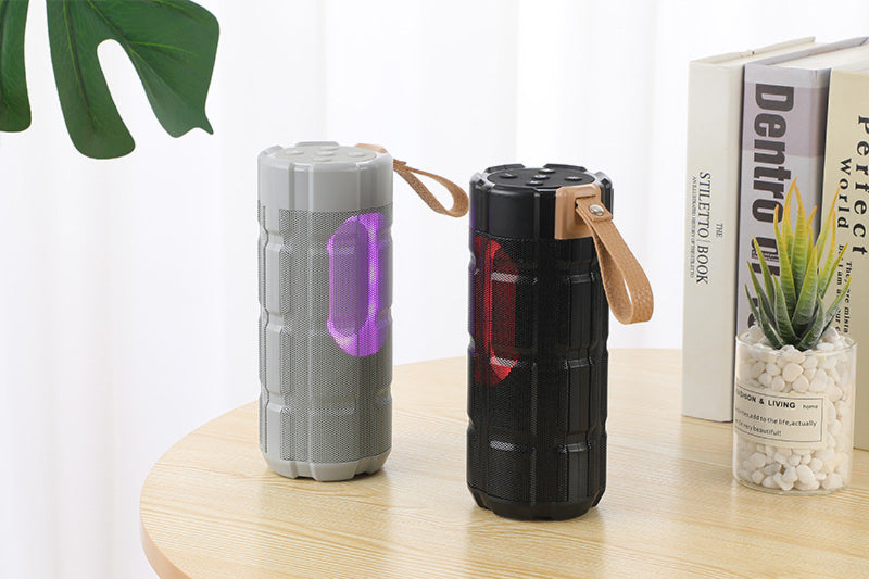 LED Bluetooth Speaker Sky Sparkle. Compact and lightweight design. 6 hours of non-stop music. Elegant design, variety of flashing LED lights in different colors follow the melody. Hi-Fi speaker, clear, bright sound.